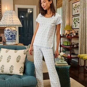 Women's RED Heart Print Pajama Set